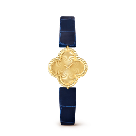 Sweet Alhambra watch yellow gold