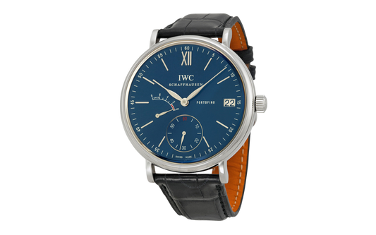 Portofino Blue Dial Hand Wound Eight Days Men's Watch IW510106
