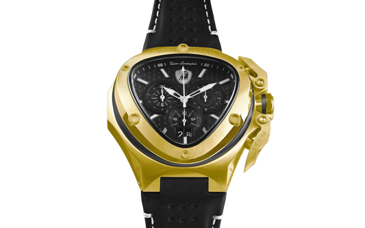 SPYDER X YG Chrono Watch Yellow Gold