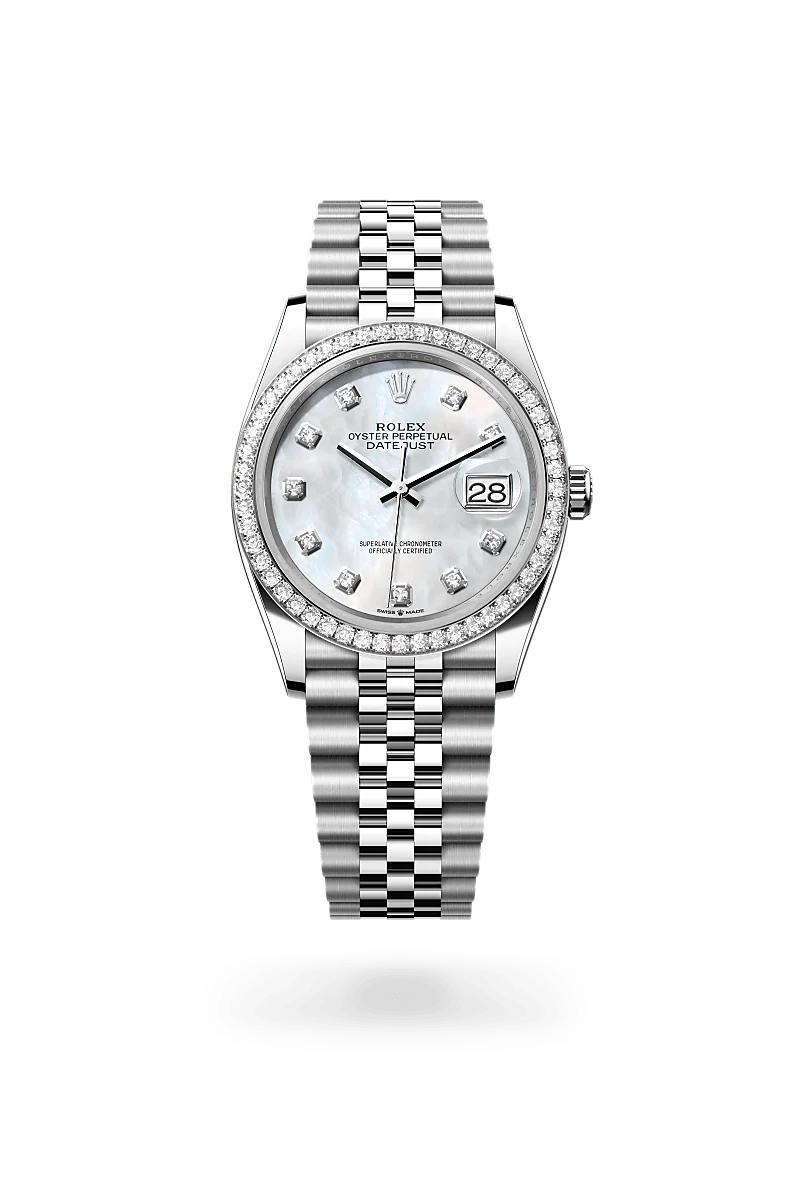 Rolex Datejust Steel and Real Diamonds 36mm