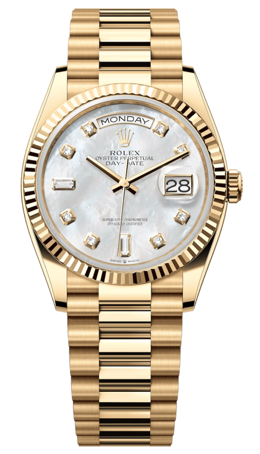 Rolex day date with diamond size 31