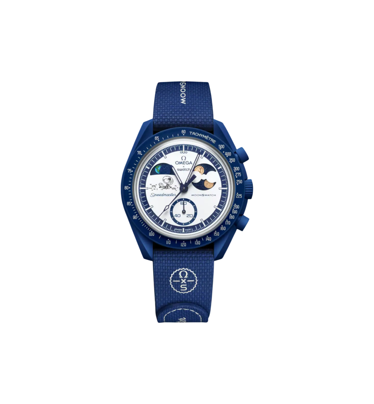 Swatch x Omega Bioceramic Moonswatch Mission To Earthphase Moonshine