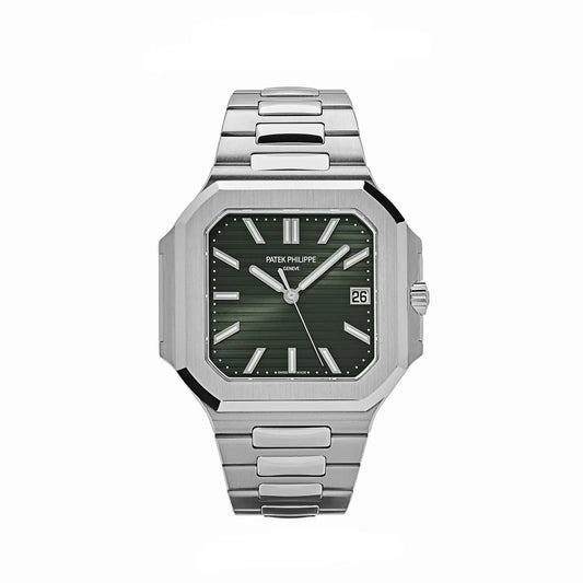 Patek Philippe Cubitus 5821/1A-001 Stainless Steel Green Dial