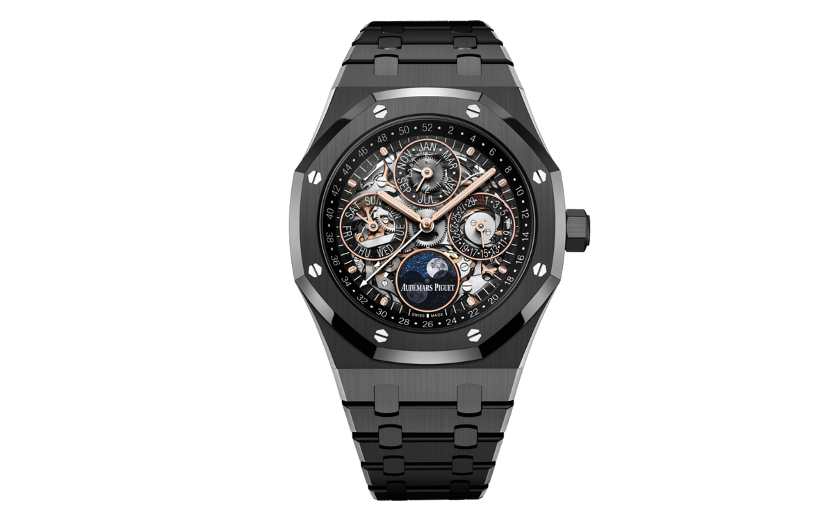 ROYAL OAK PERPETUAL CALENDAR OPENWORKED