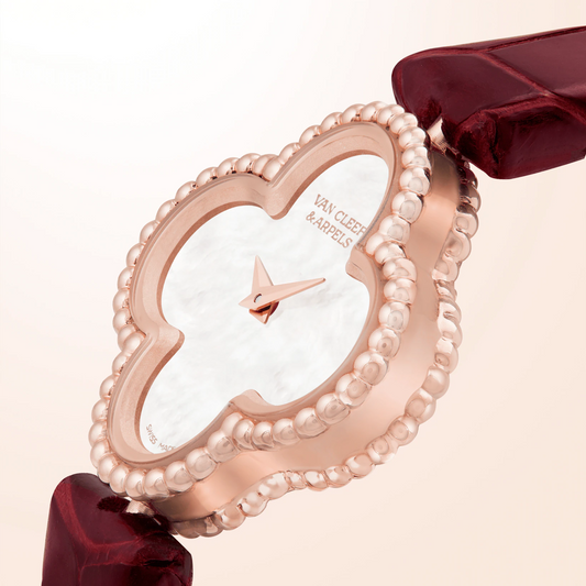 Sweet Alhambra watch rose gold