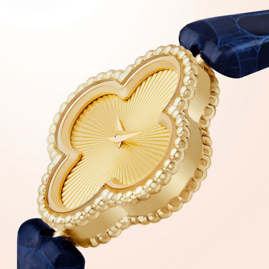 Sweet Alhambra watch  yellow gold