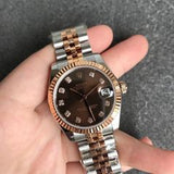 rolex date just woman diamond dail