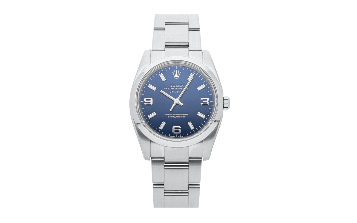 Rolex oyster perpetual blue