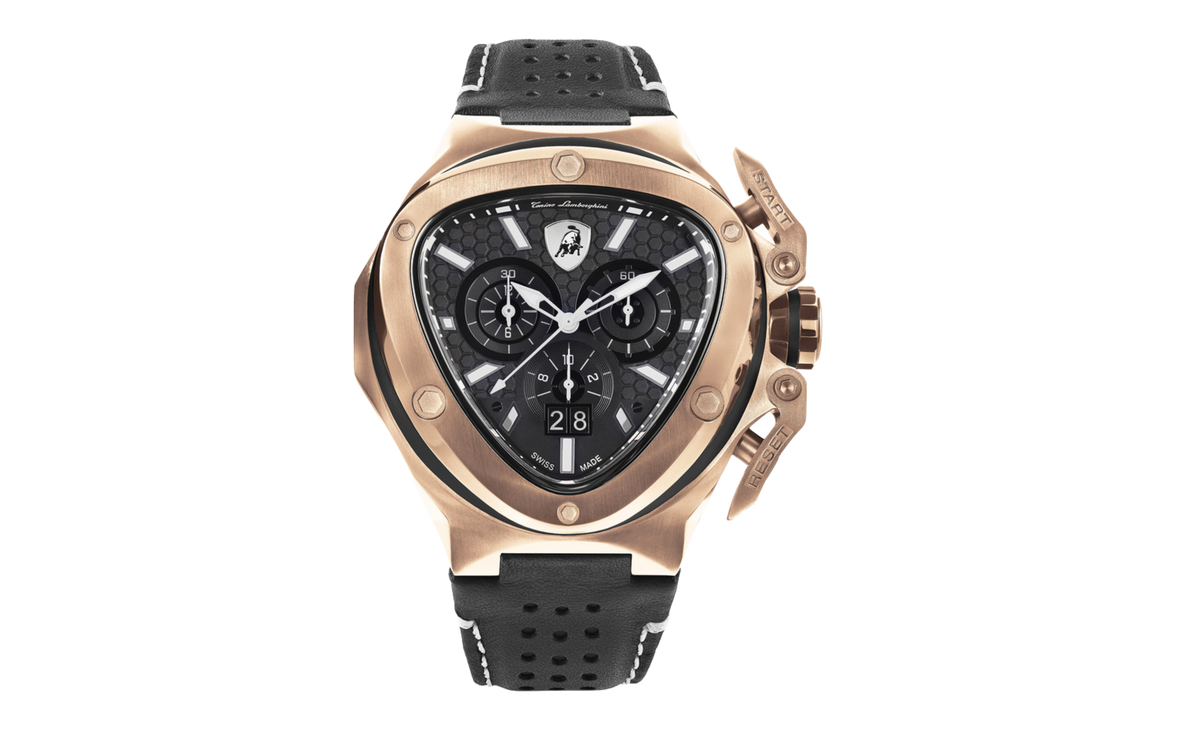 SPYDER X RG Chrono Watch Rose Gold