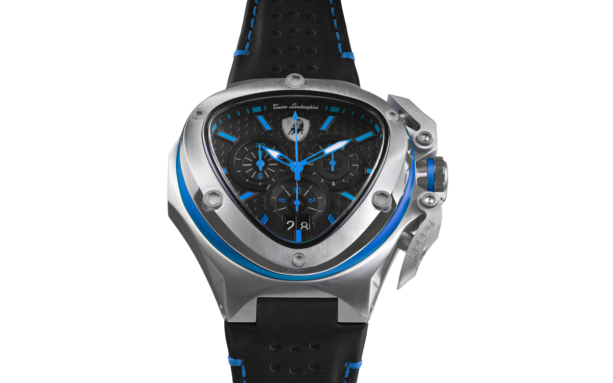 SPYDER X SS Chrono Watch Blue