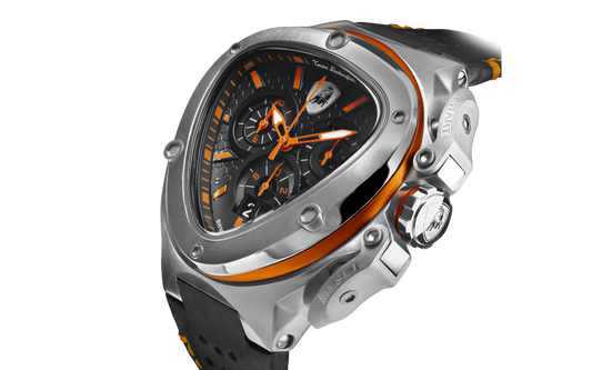 SPYDER X SS Chrono Watch Orange