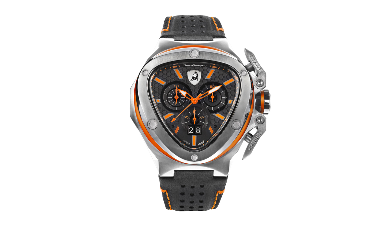 SPYDER X SS Chrono Watch Orange