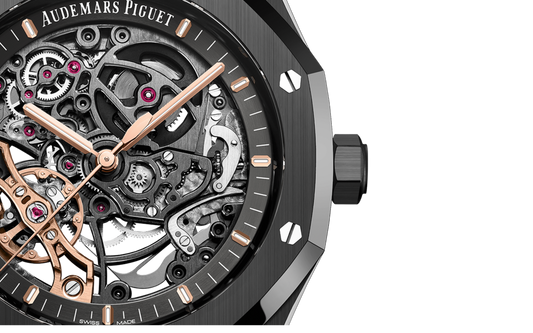 ROYAL OAK DOUBLE BALANCE WHEEL OPENWORKED