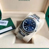 Rolex oyster perpetual blue